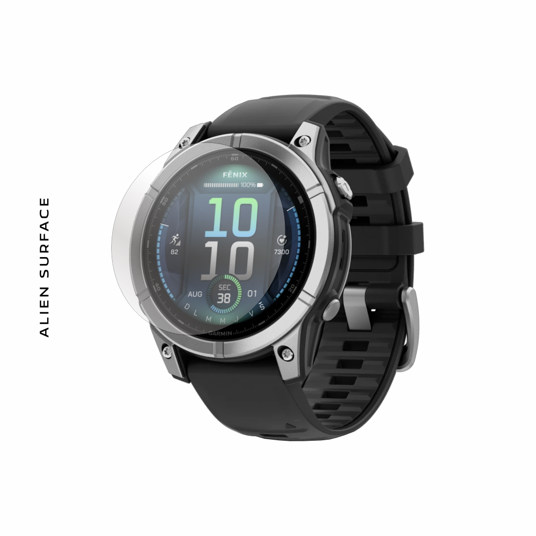 Garmin Fenix E, 47mm folie protectie Alien Surface