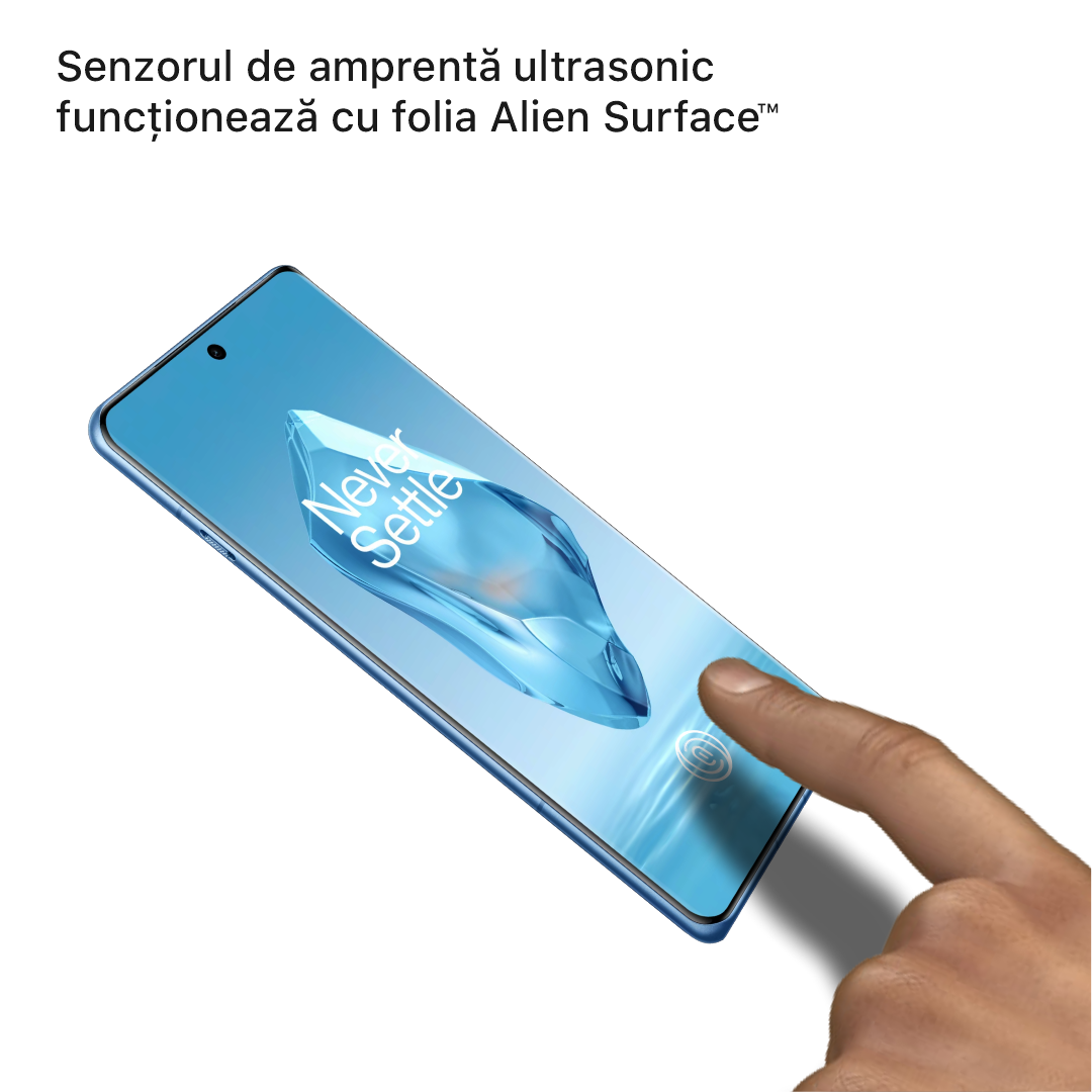 OnePlus 12R folie protectie Alien Surface