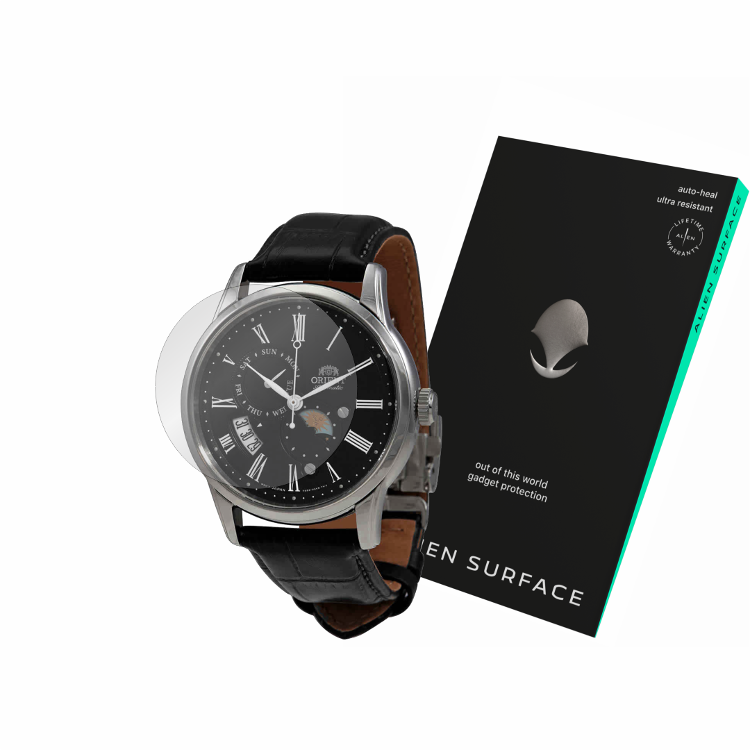 Orient Sun and Moon RA-AK0010B10B folie protectie Alien Surface