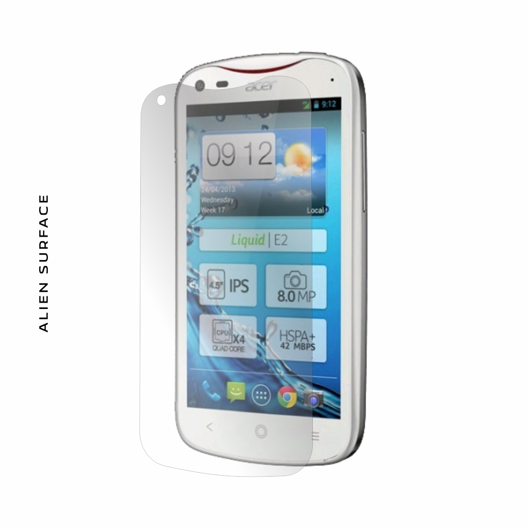 Acer Liquid E2 Duo folie protectie Alien Surface