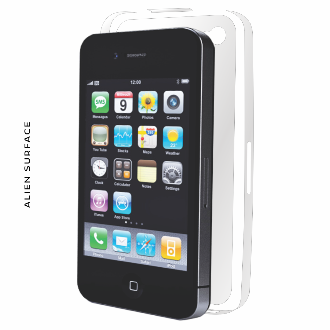 Apple iPhone 4/4S folie protectie Alien Surface