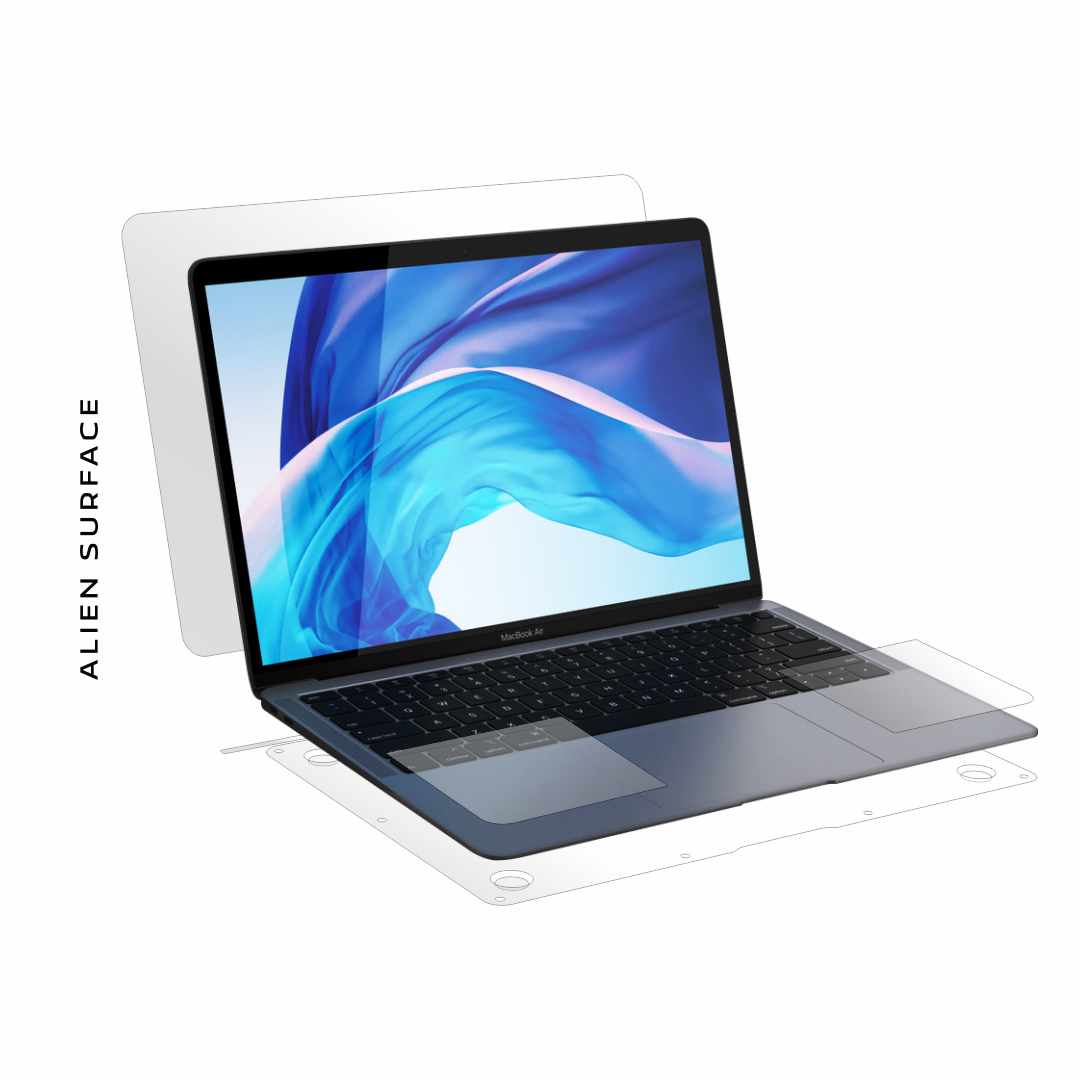 Apple MacBook Air 13 inch 2018 folie protectie Alien Surface