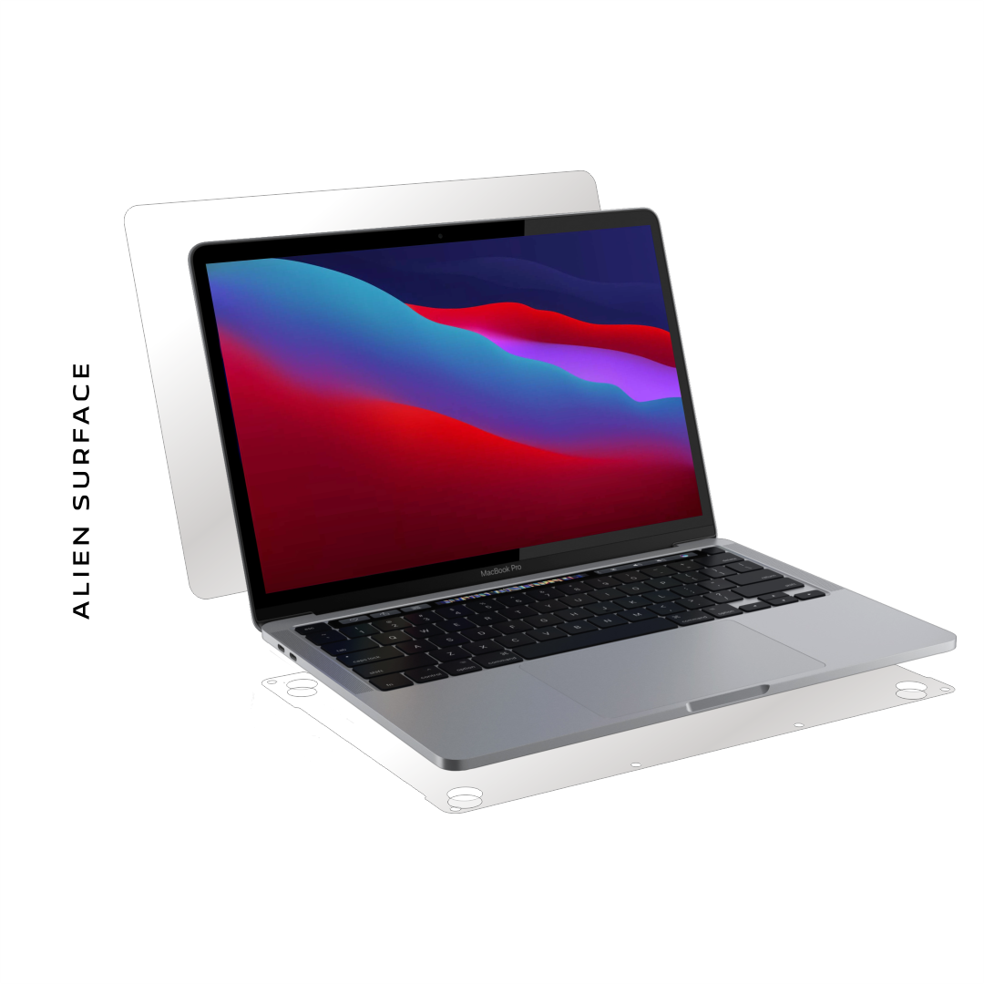 Apple MacBook Pro M1 13 inch Touch Bar 2020 folie protectie Alien Surface