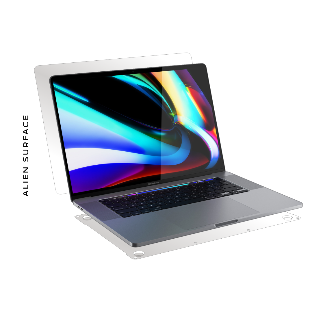 Apple MacBook Pro 16 inch 2019 folie protectie Alien Surface