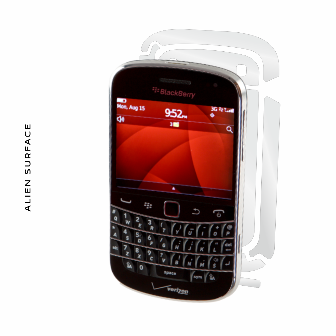 BlackBerry Bold 9900 folie protectie Alien Surface