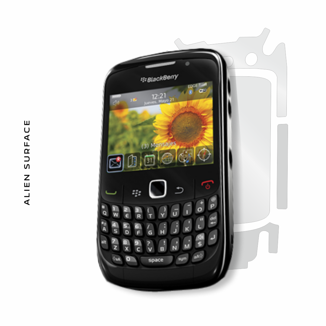 BlackBerry 8520 folie protectie Alien Surface