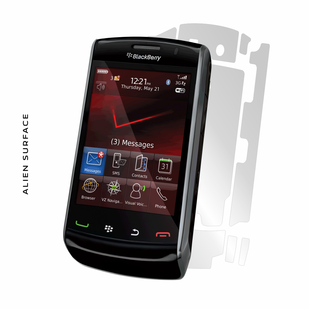 BlackBerry Storm 9500 folie protectie Alien Surface