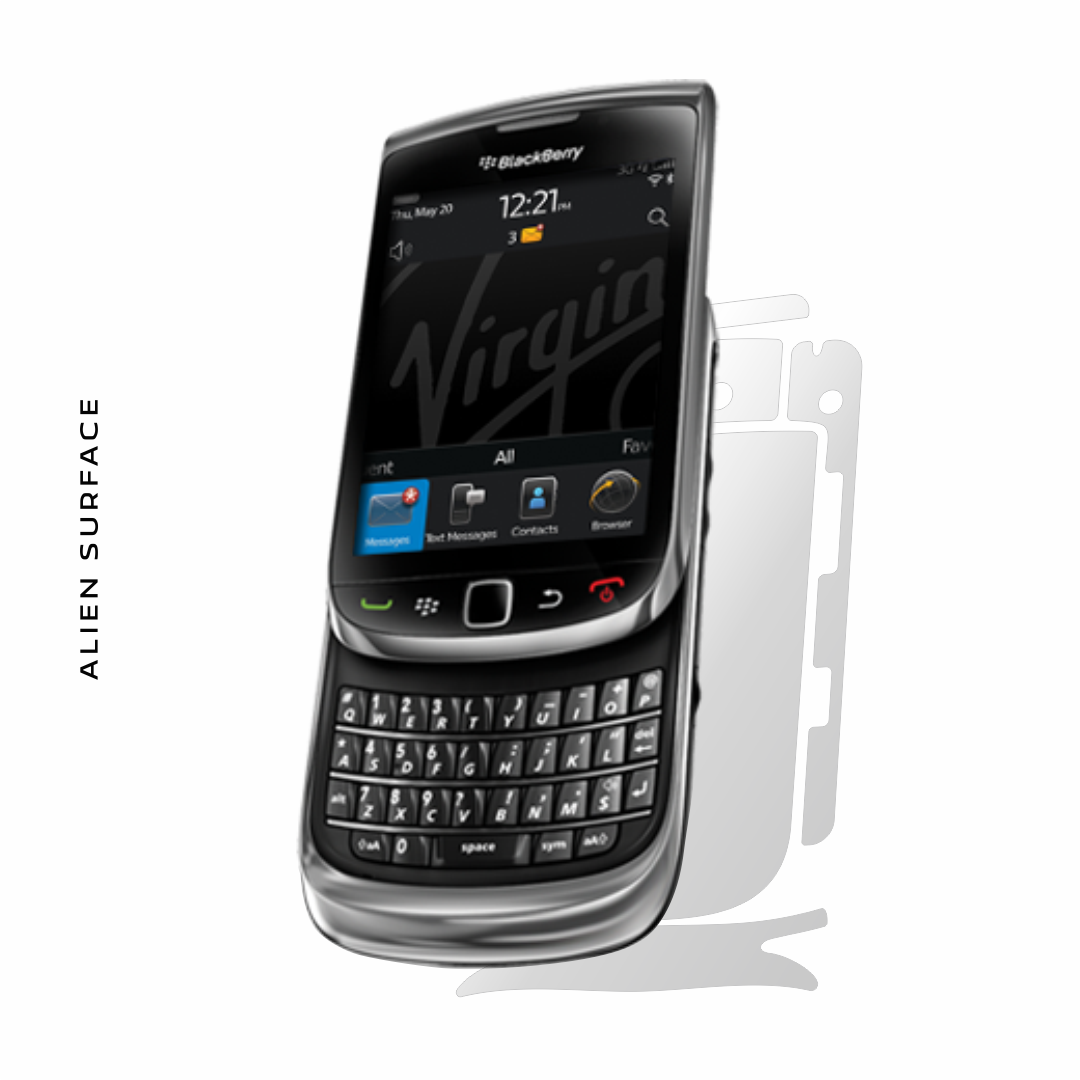 BlackBerry Torch 9800 folie protectie Alien Surface