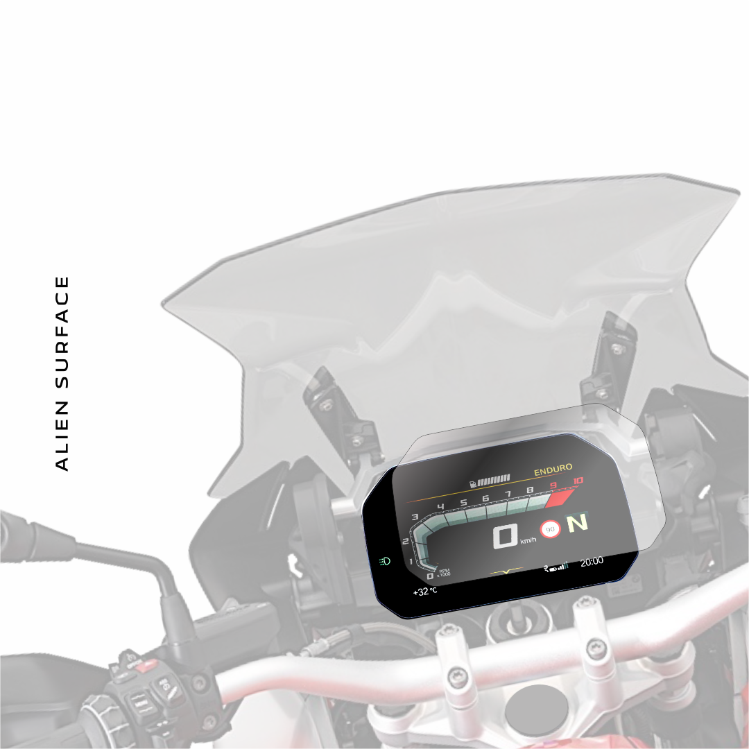 BMW TFT Display (R1200GS, R1200GS Adventure, R1250GS, F750 GS, F850 GS) folie protectie Alien Surface