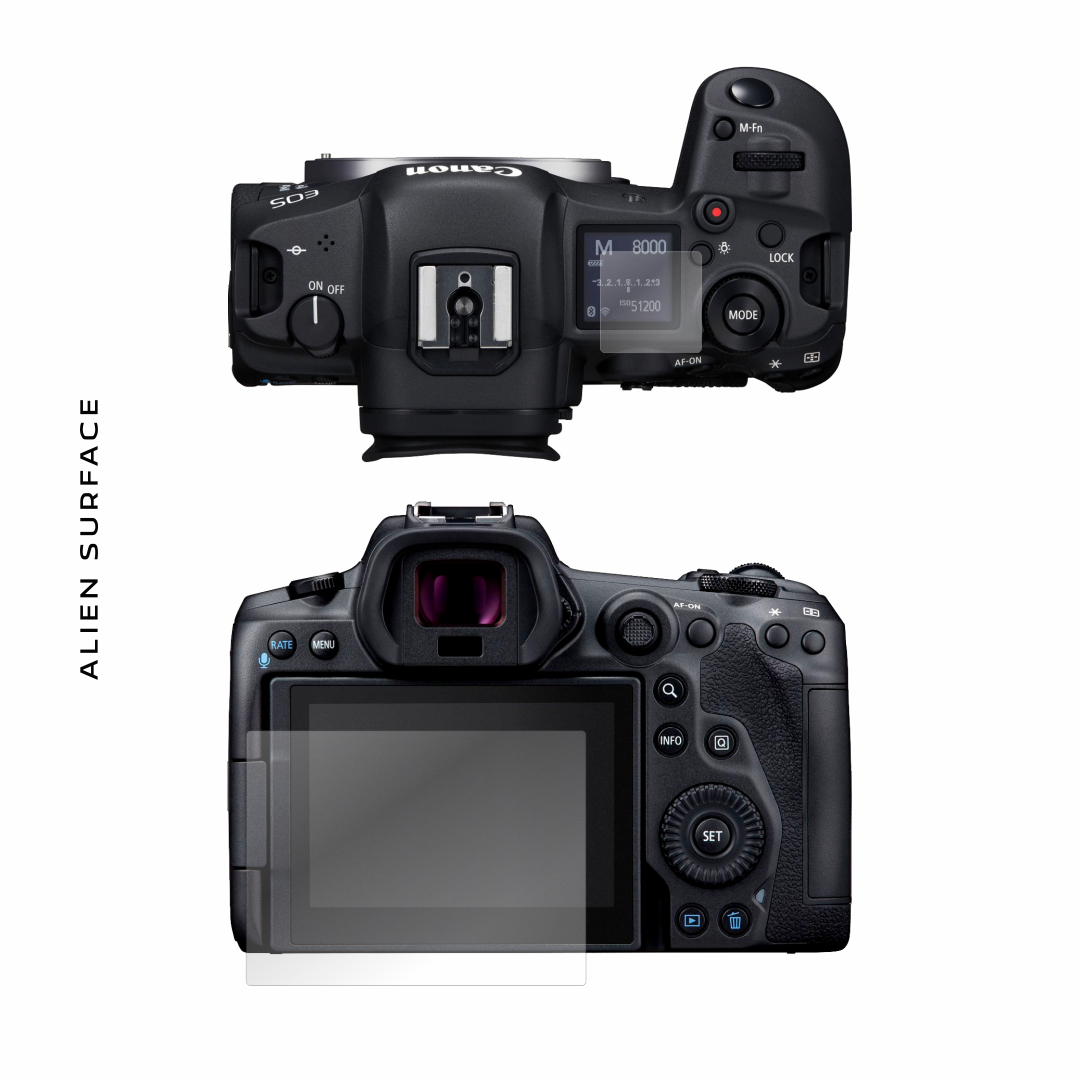 Canon EOS R5 folie protectie Alien Surface