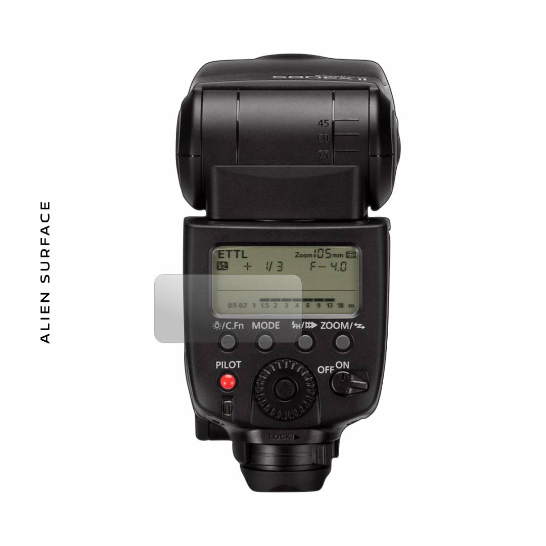 Canon Speedlite 580EX II folie protectie Alien Surface