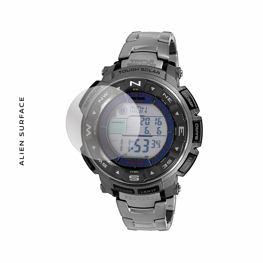 Casio PRW-2500T folie protectie Alien Surface