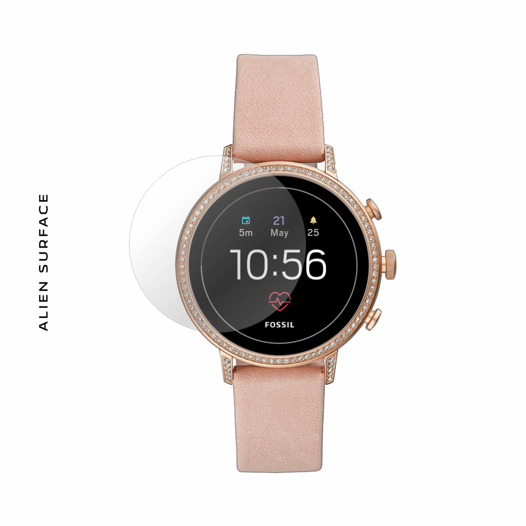 Fossil Smartwatch Q Venture Gen 4 Rose Gold folie protectie Alien Surface