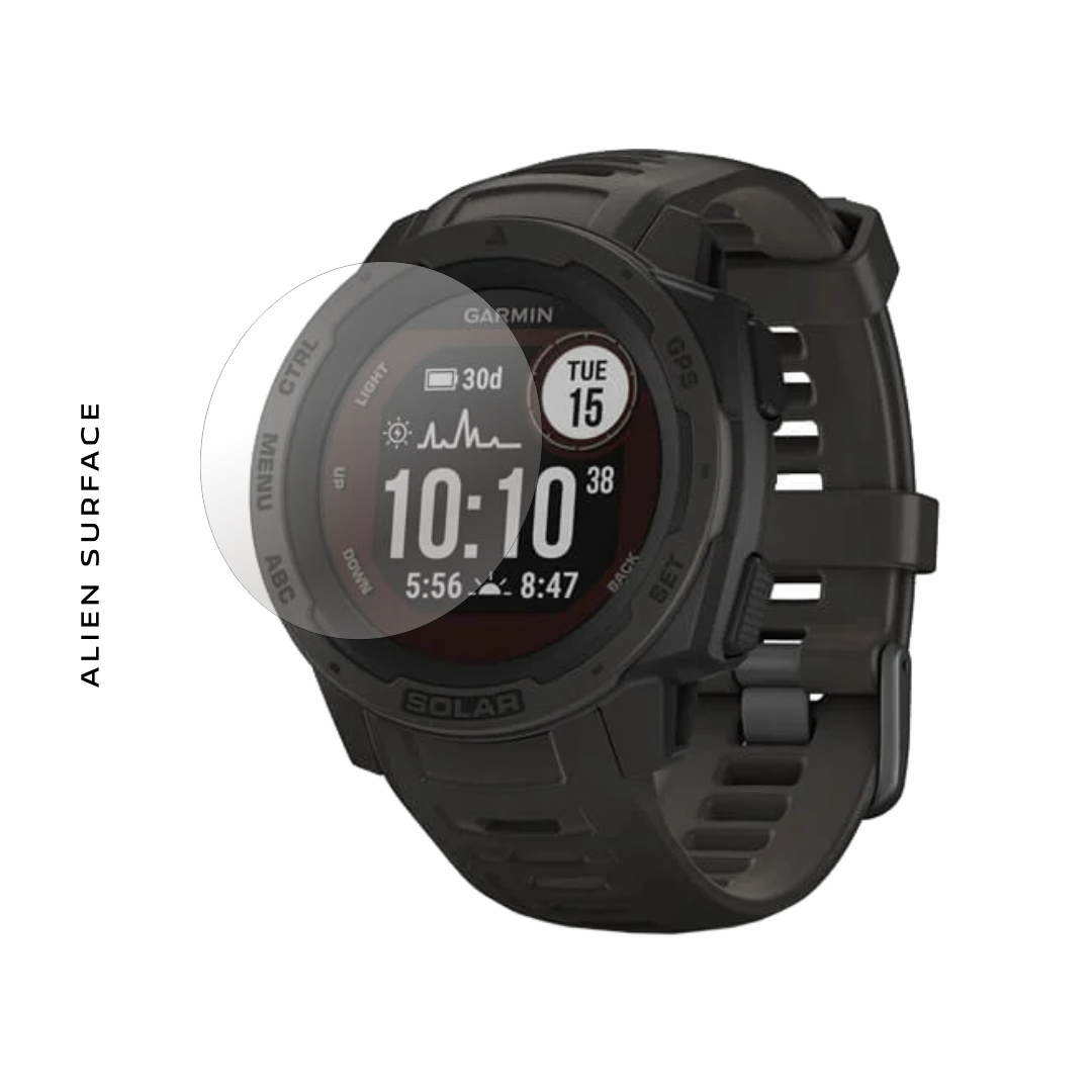 Garmin Instinct Solar (Graphite, Tidal blue, Orchid, Sunburst, Flame Red) folie protectie Alien Surface