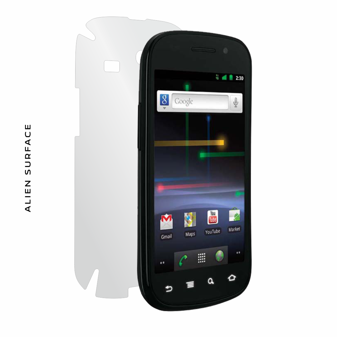 Google Nexus S folie protectie Alien Surface