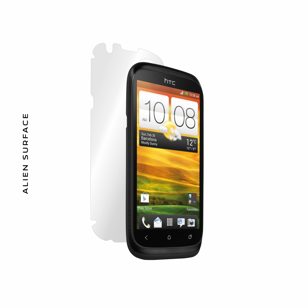 HTC Desire X folie protectie Alien Surface