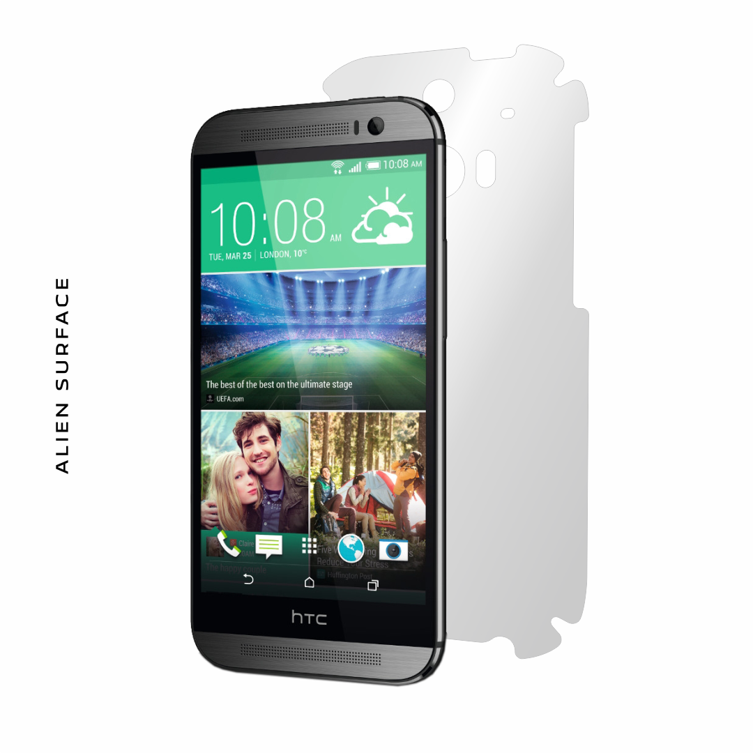 HTC One M8 folie protectie Alien Surface