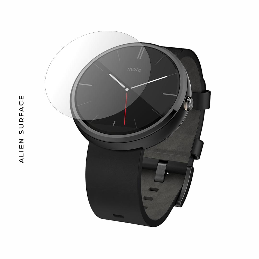 Motorola Moto 360 1st Gen folie protectie Alien Surface