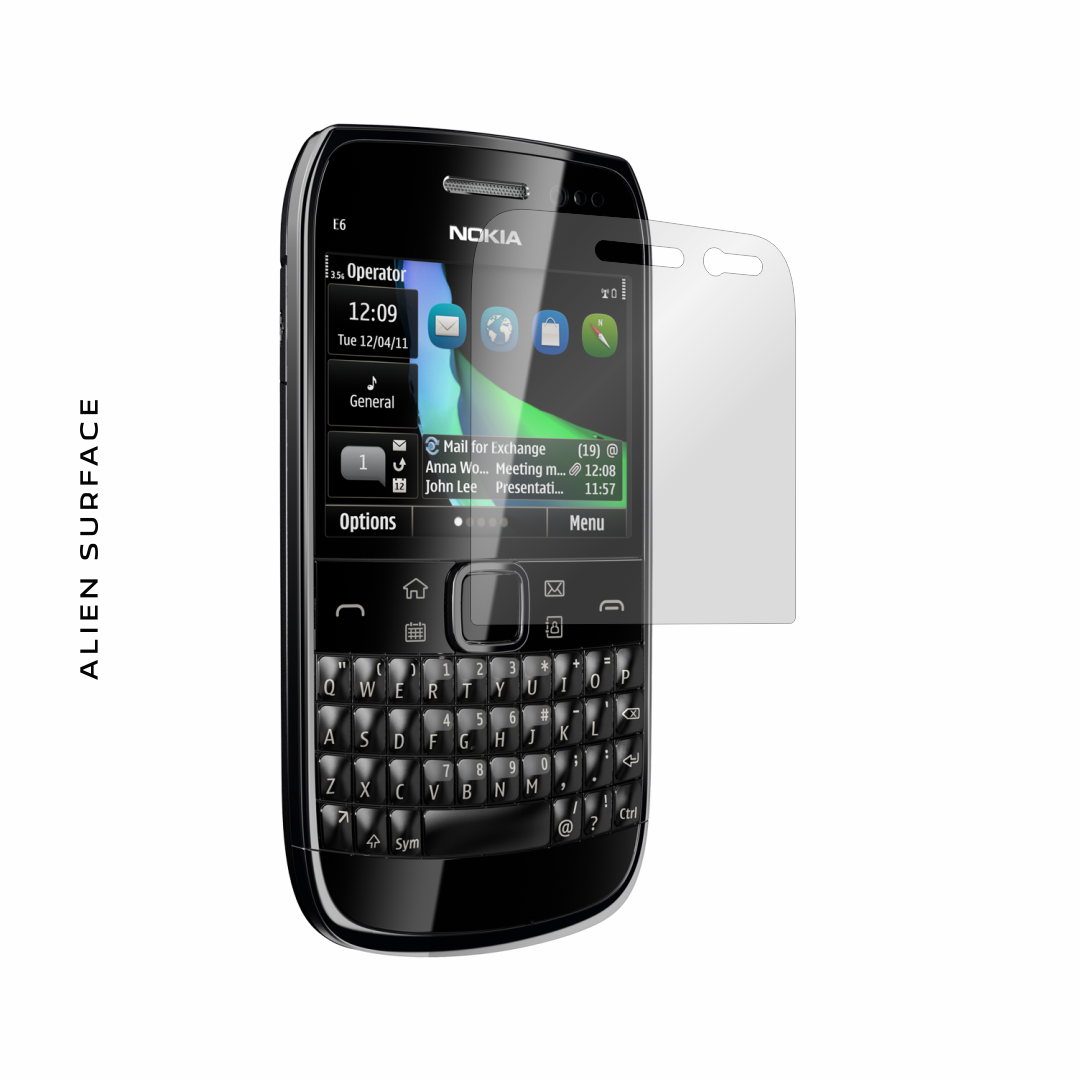 Nokia E6 folie protectie Alien Surface