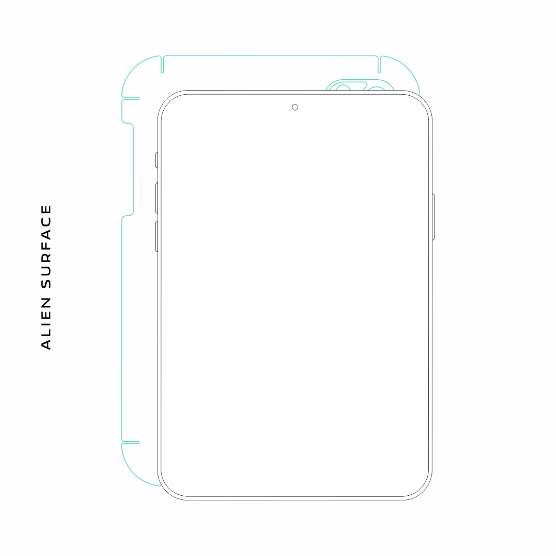 Samsung Galaxy Tab 3 Lite 7.0 folie protectie Alien Surface