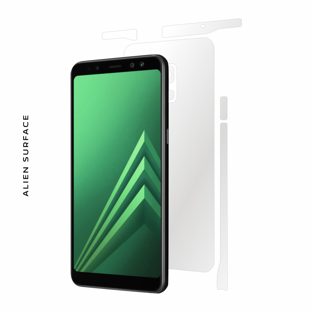 Samsung Galaxy A8 Plus 2018 folie protectie Alien Surface