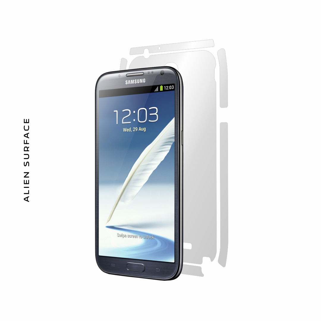 Samsung Galaxy Note 2 folie protectie Alien Surface
