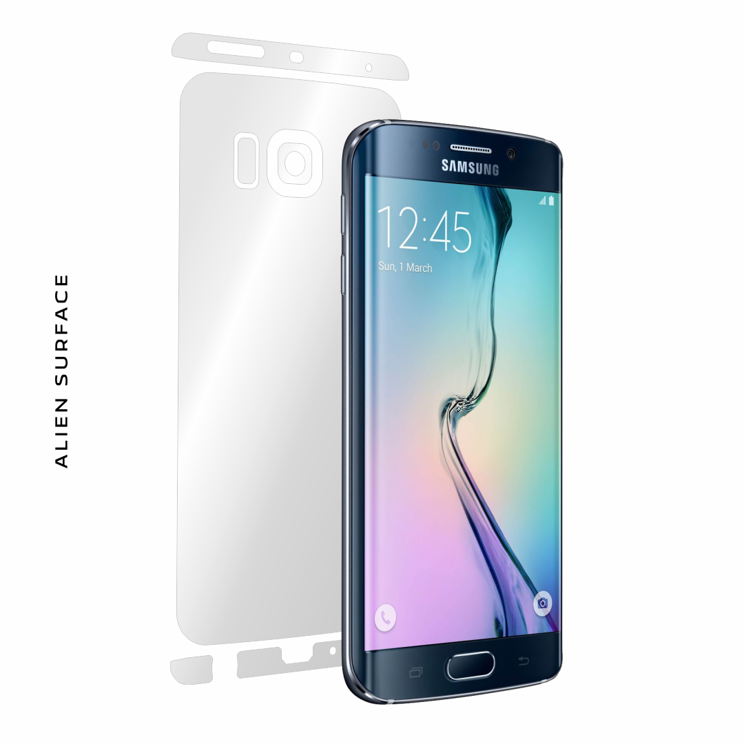 Samsung Galaxy S6 Edge folie protectie Alien Surface