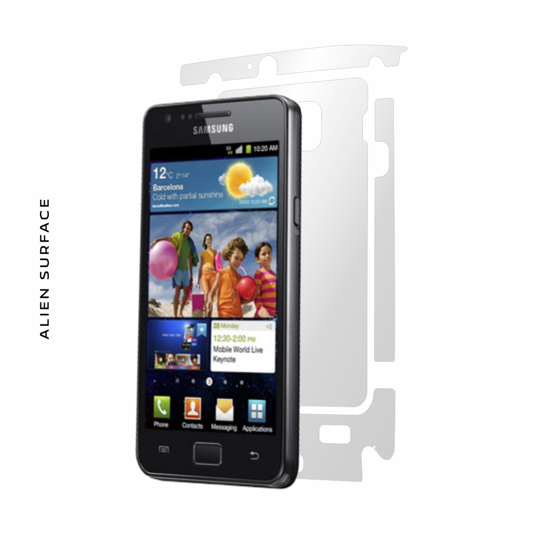 Samsung Galaxy S2 folie protectie Alien Surface