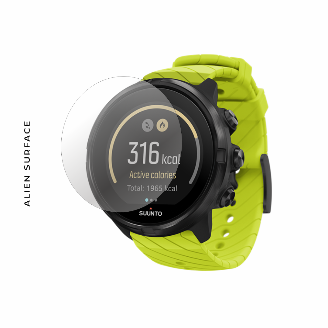 Suunto 9 Lime folie protectie Alien Surface