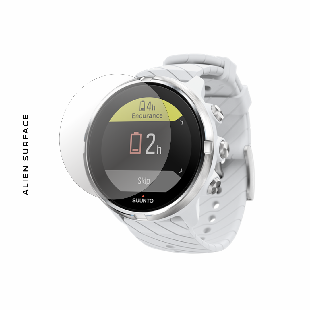 Suunto 9 White folie protectie Alien Surface