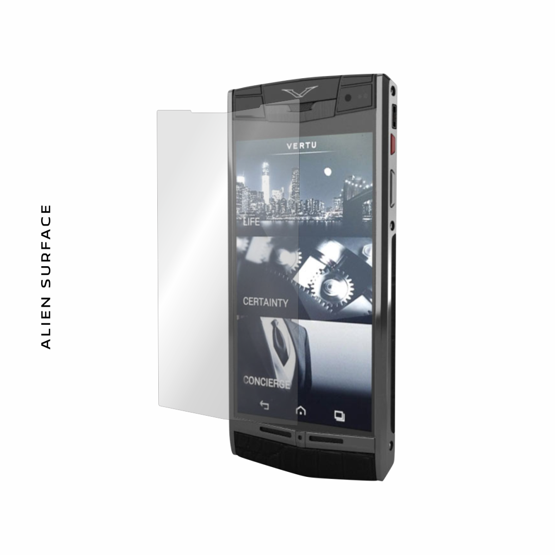 Vertu Signature Touch folie protectie Alien Surface