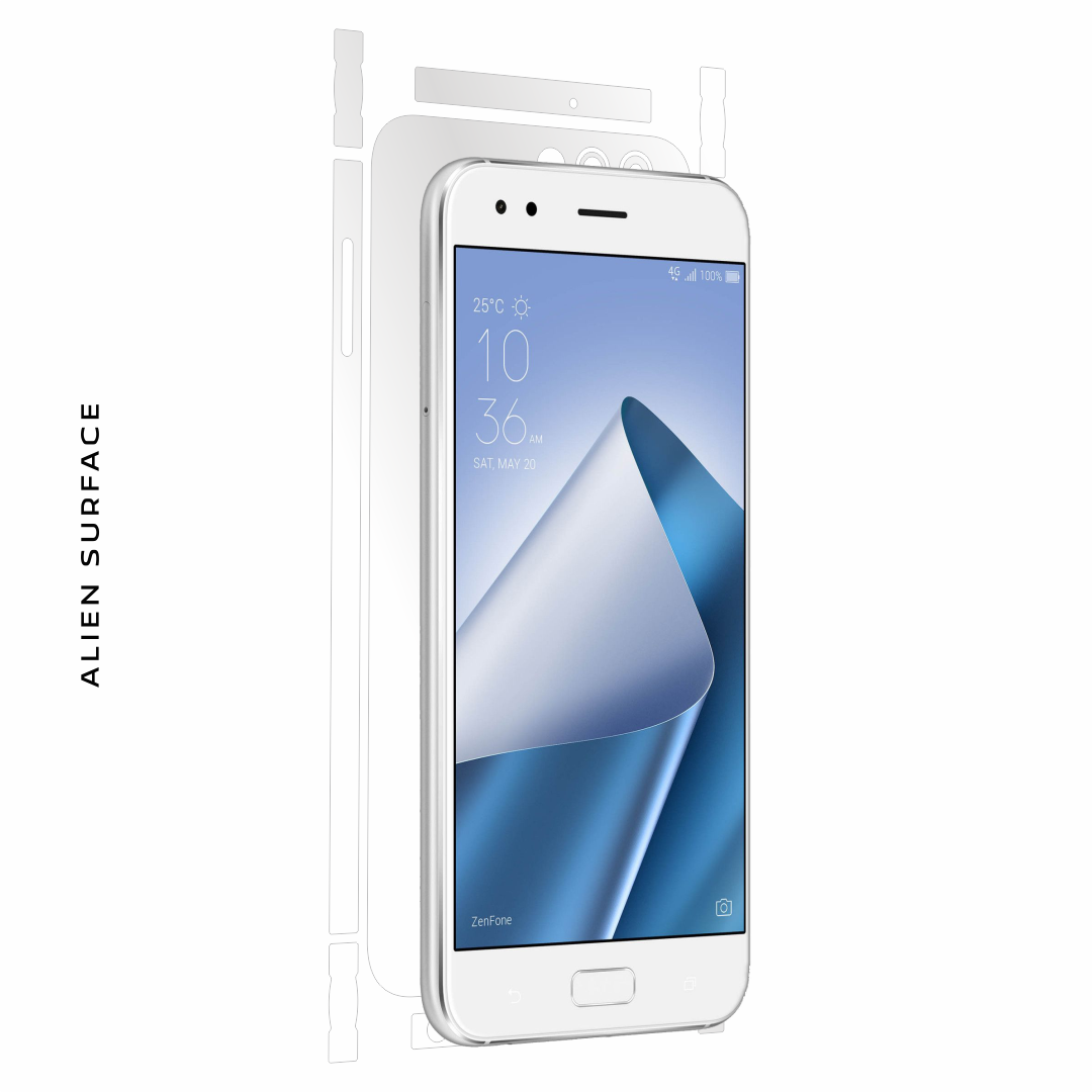 Asus ZenFone 4 ZE554KL folie protectie Alien Surface