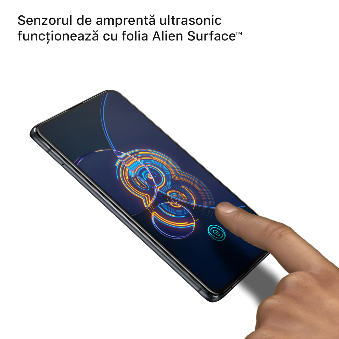 Asus Zenfone 8 Flip folie protectie Alien Surface