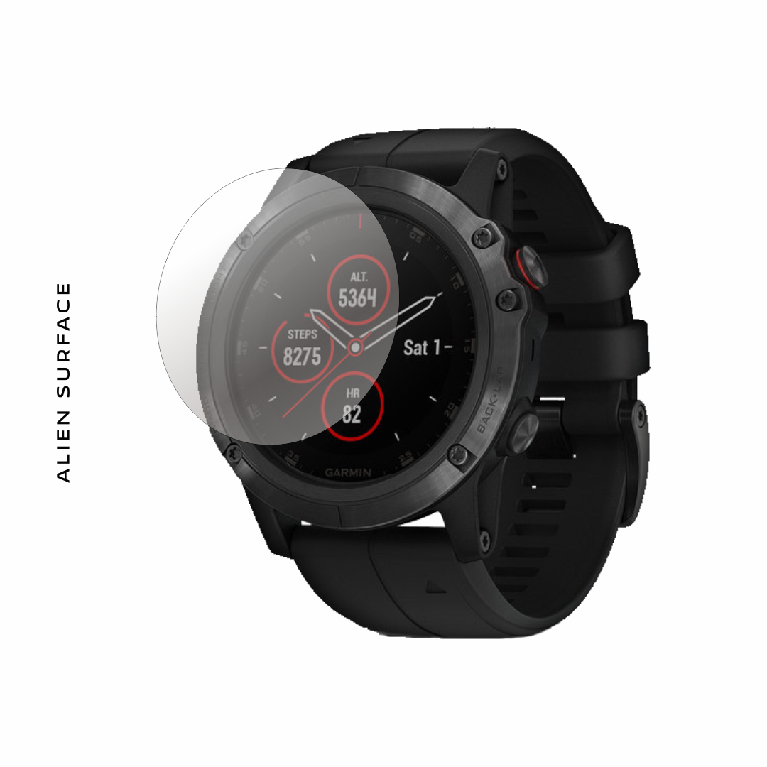 Garmin Fenix 5X Plus folie protectie Alien Surface