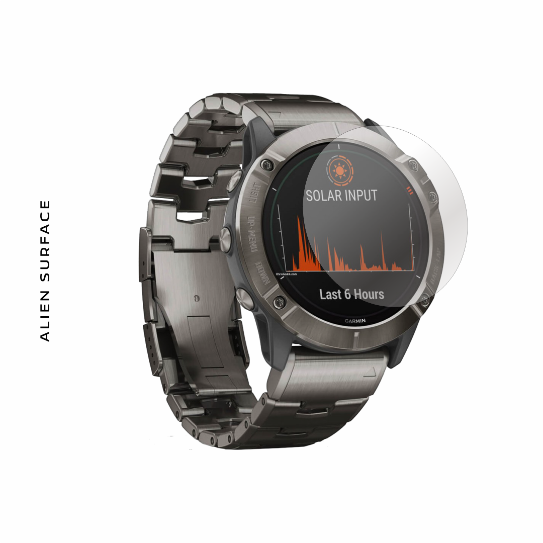Garmin Fenix 6x Pro Solar (51mm) folie protectie Alien Surface