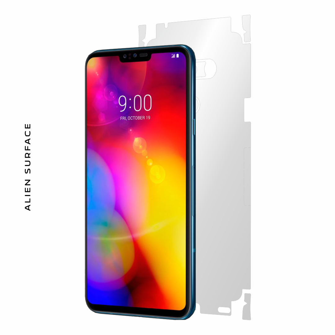 LG V40 ThinQ folie protectie Alien Surface