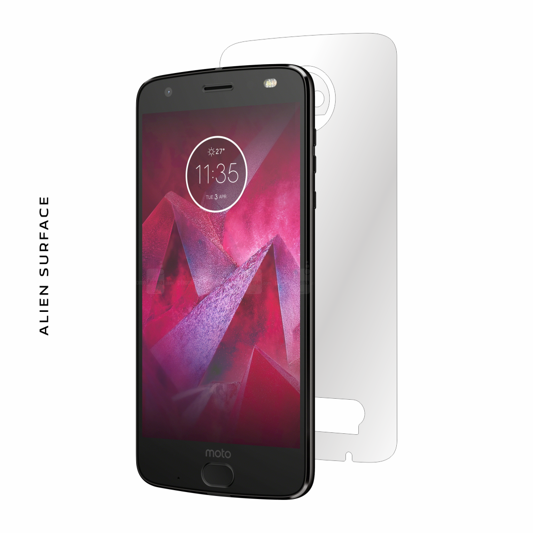 Motorola Moto Z2 Force folie protectie Alien Surface