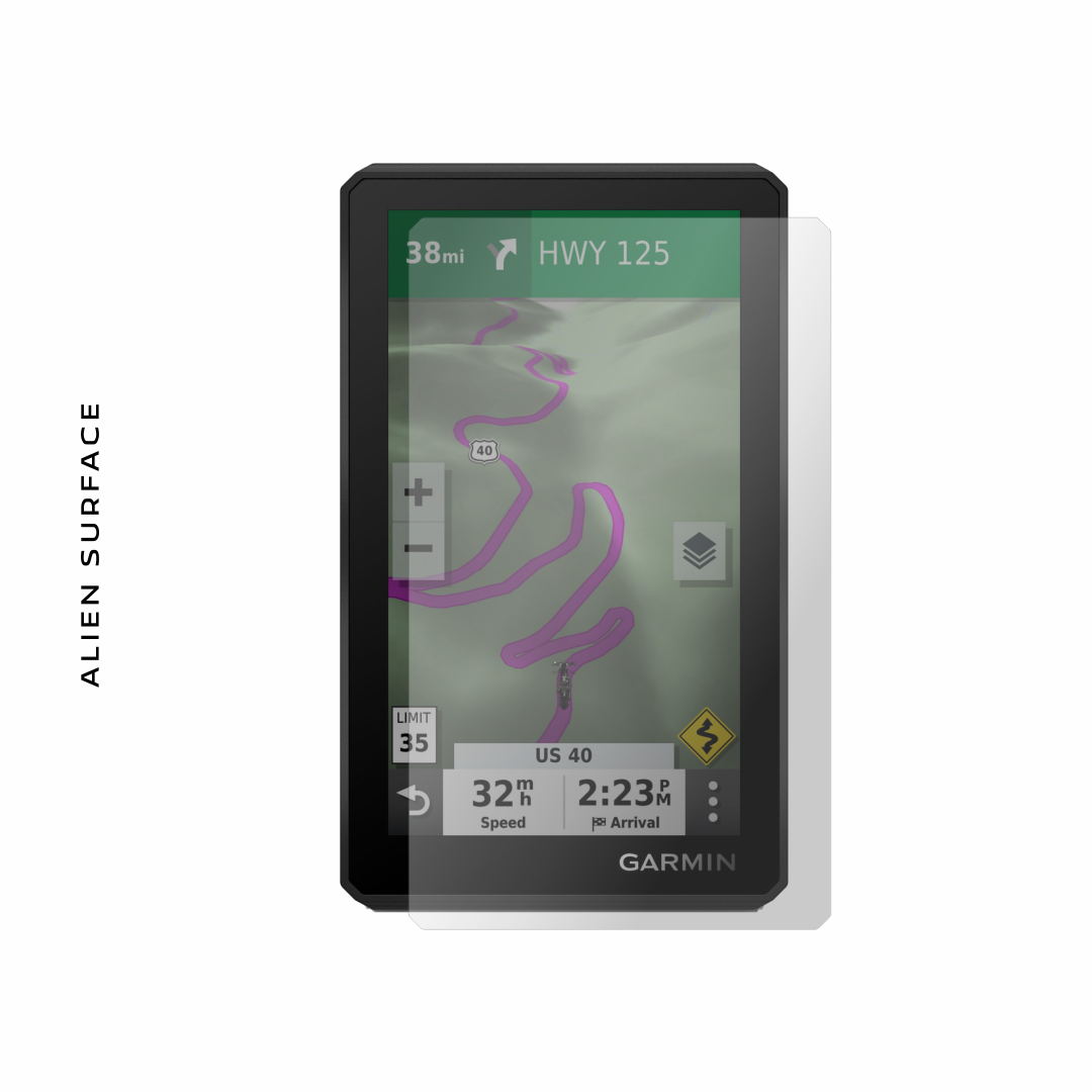 Garmin Zumo XT folie protectie Alien Surface