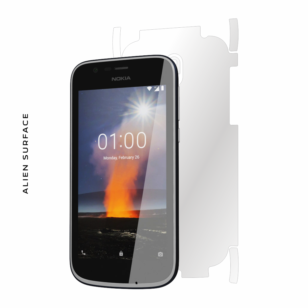 Nokia 1, 2018 folie protectie Alien Surface