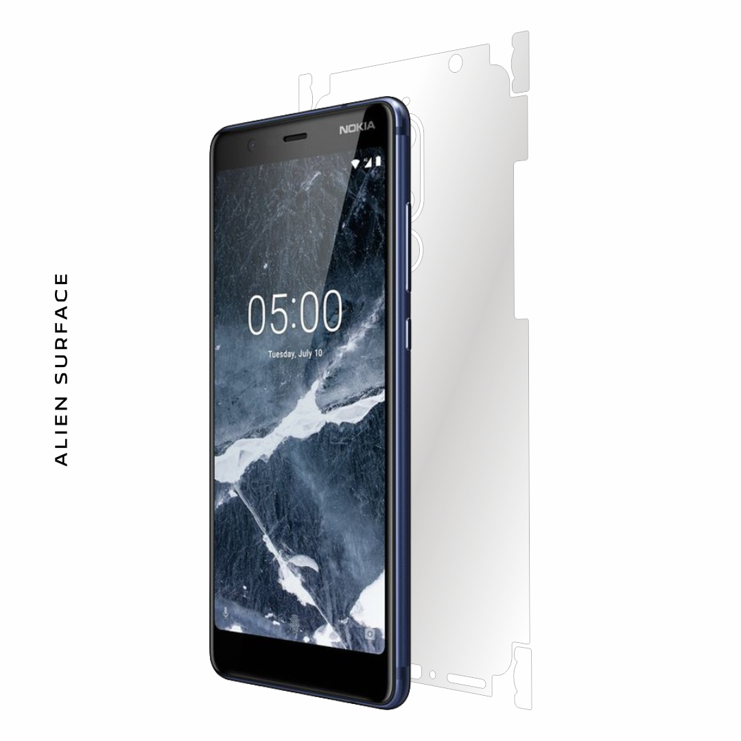 Nokia 5.1, 2018 folie protectie Alien Surface