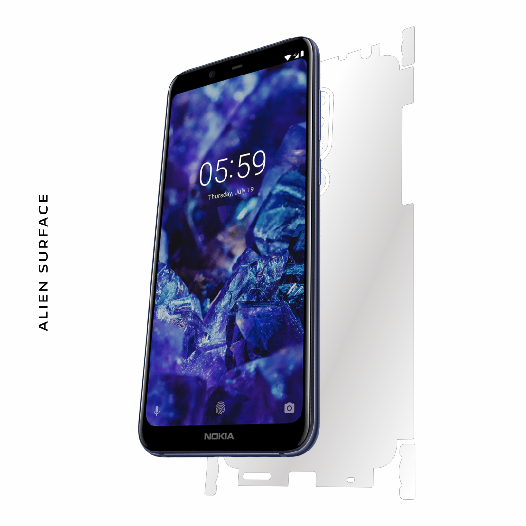 Nokia 5.1 Plus 2018 folie protectie Alien Surface