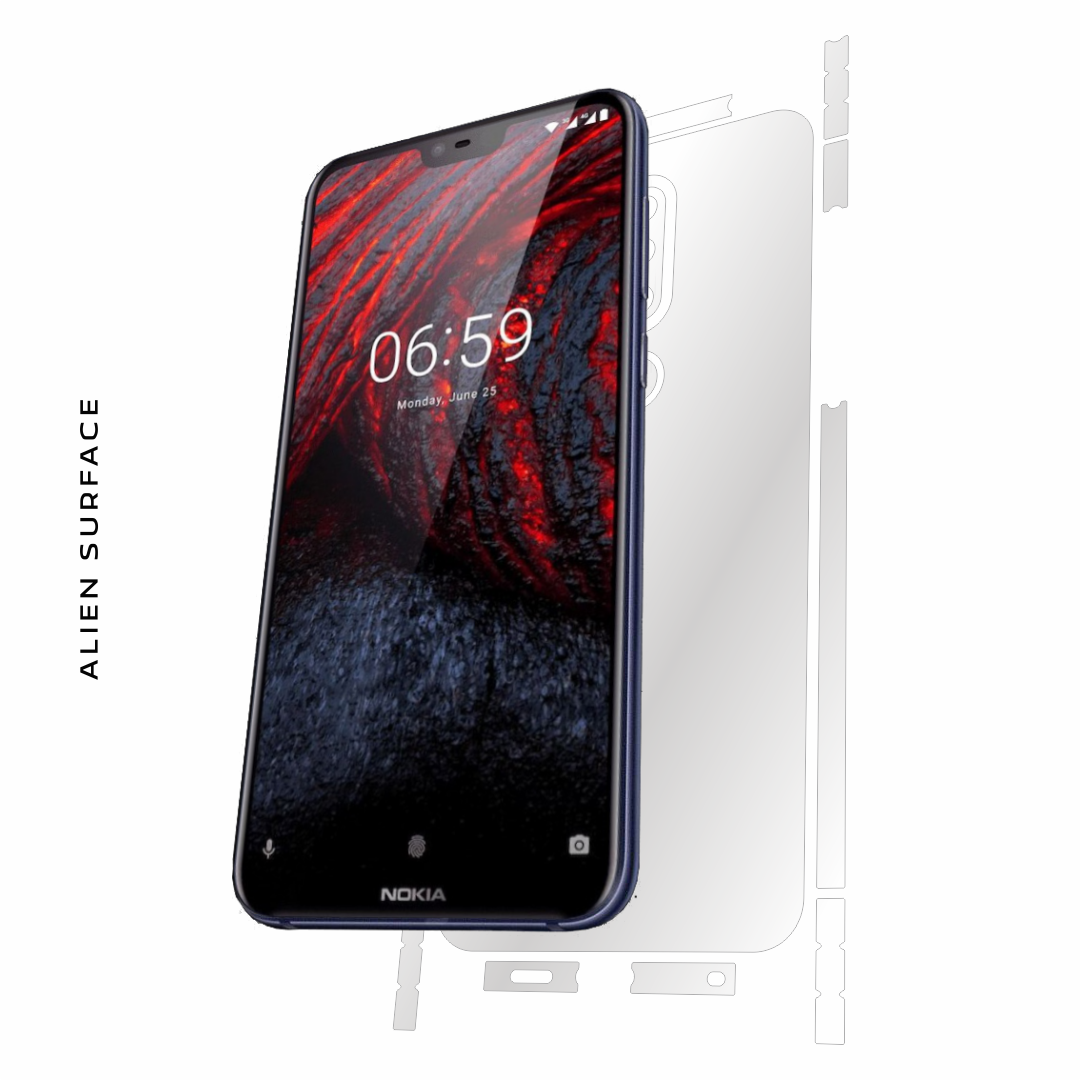 Nokia 6.1 Plus 2018 folie protectie Alien Surface