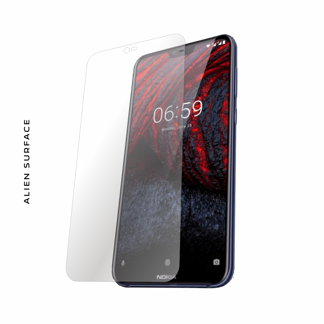 Nokia X6, 2018 folie protectie Alien Surface