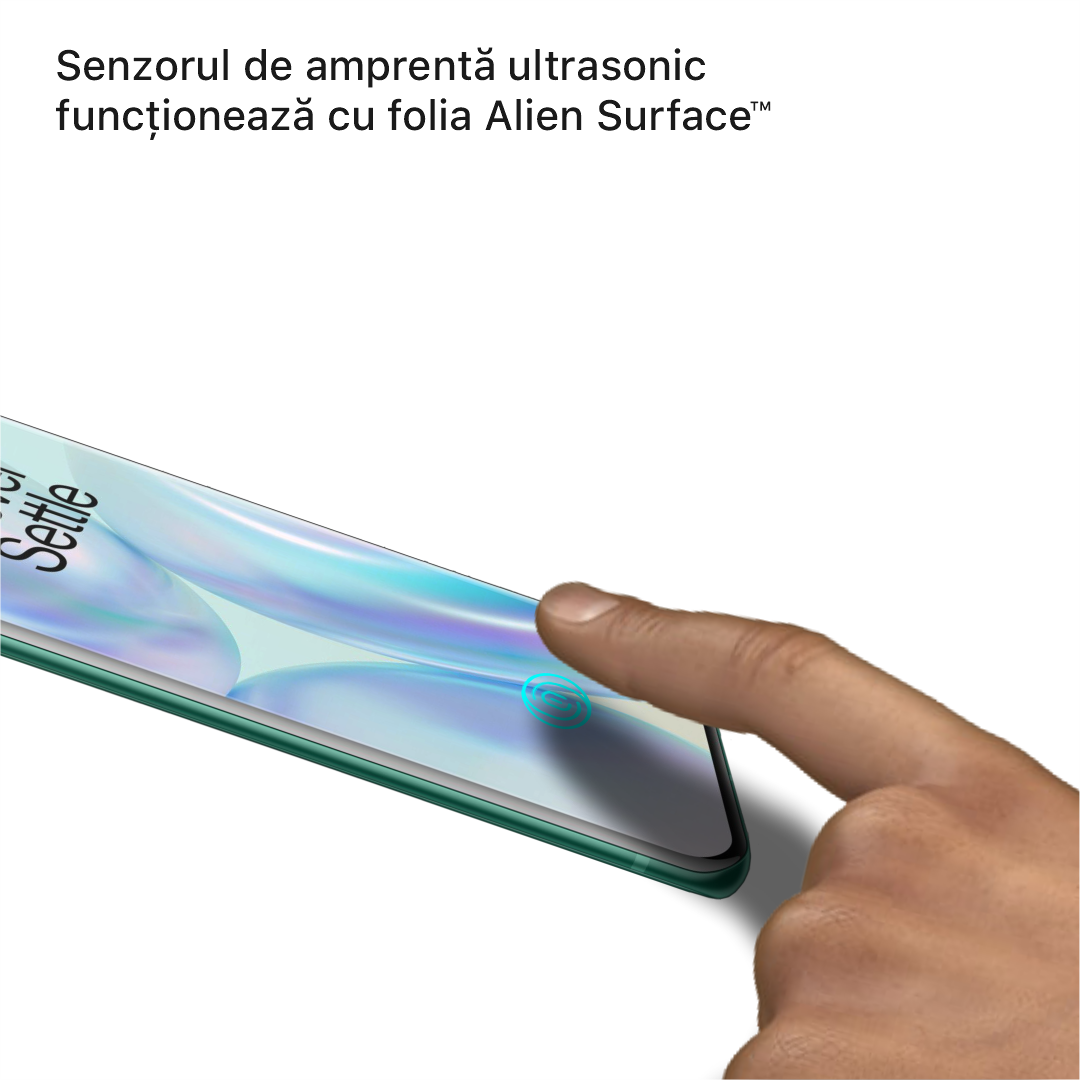 OnePlus 8 Pro folie protectie Alien Surface