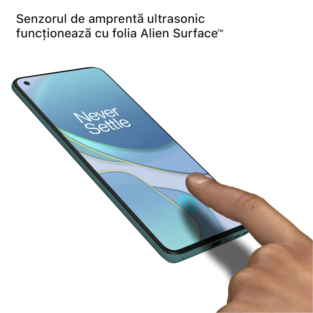 OnePlus 8T folie protectie Alien Surface