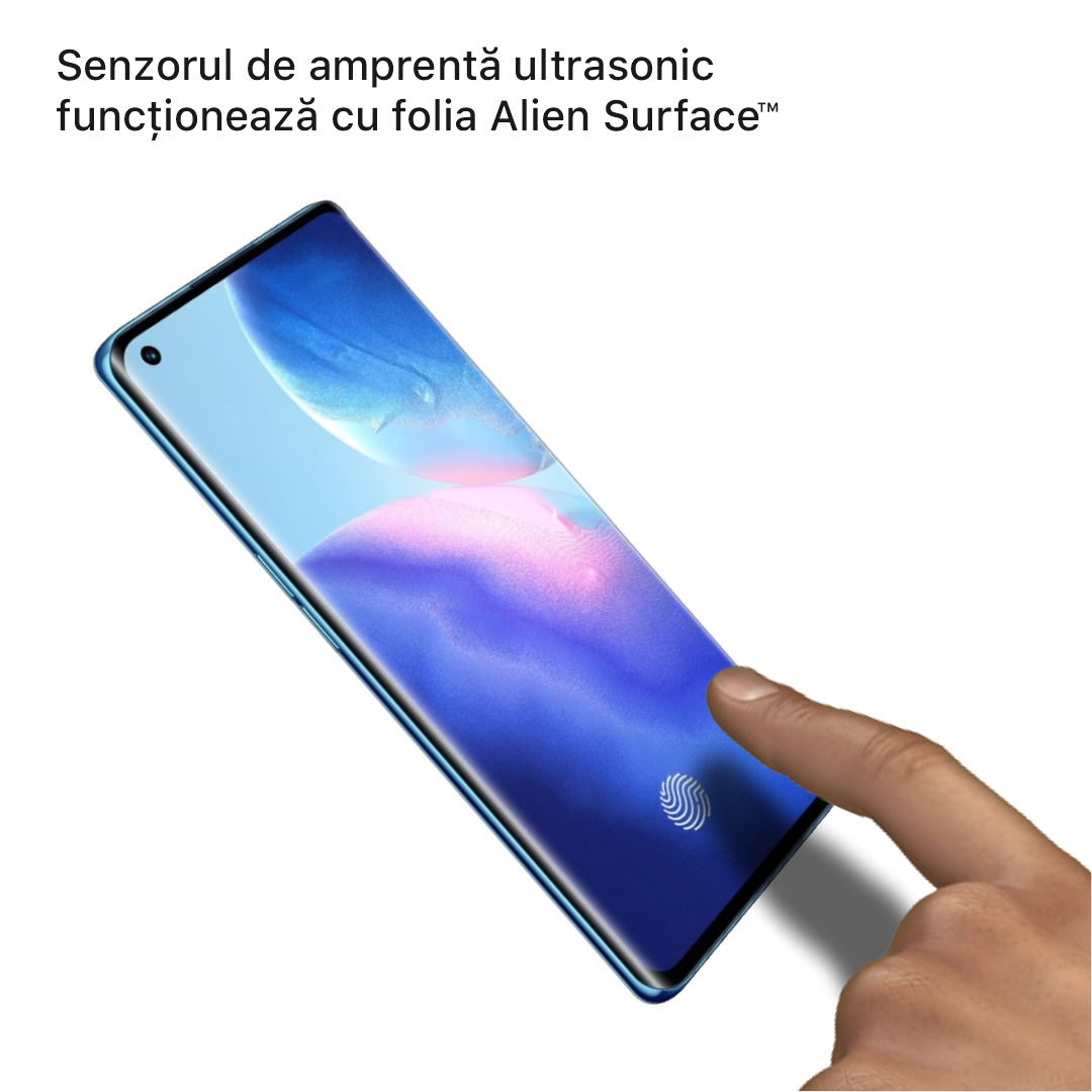 Oppo Reno5 5G folie protectie Alien Surface