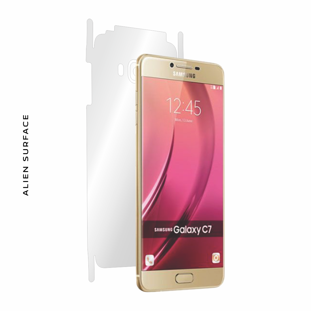 Samsung Galaxy C7 folie protectie Alien Surface