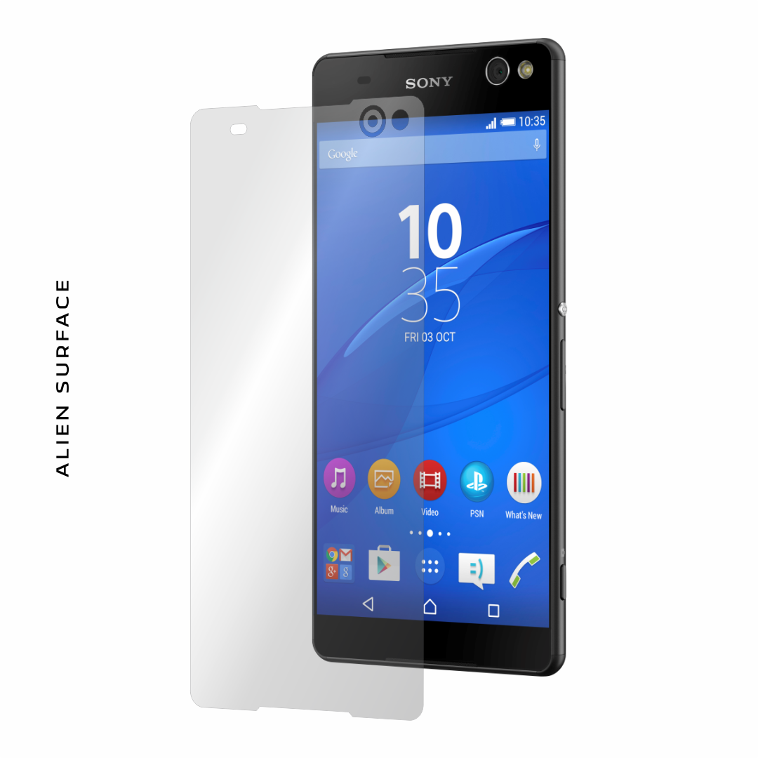 Sony Xperia C5 Ultra Dual folie protectie Alien Surface