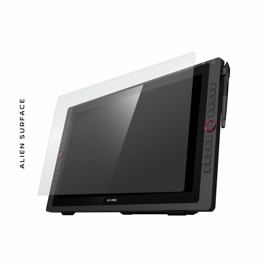 XP-PEN Artist 22R Pro 21.5 inch folie protectie Alien Surface