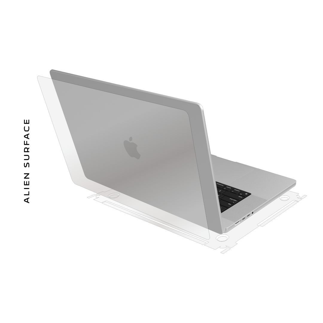 Apple MacBook Pro M5 16-inch 2026 folie protectie Alien Surface